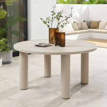 Load image into Gallery viewer, Nautica Outdoor Patio 60" Round Aluminum Dining Table by Modway