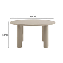 Load image into Gallery viewer, Nautica 5-Piece Round Outdoor Patio Aluminum Dining Table and Chairs Set by Modway