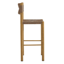 Load image into Gallery viewer, Parkland Outdoor Patio Rattan and Aluminum Bar Stools Set of 2 by Modway