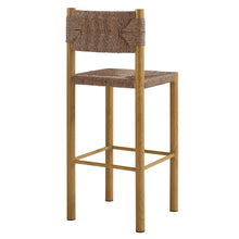 Load image into Gallery viewer, Parkland Outdoor Patio Rattan and Aluminum Bar Stools Set of 2 by Modway
