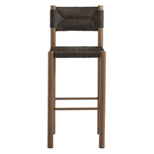 Load image into Gallery viewer, Parkland Outdoor Patio Rattan and Aluminum Bar Stools Set of 2 by Modway