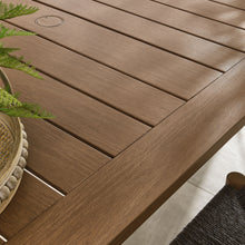 Load image into Gallery viewer, Parkland 76" Outdoor Patio Aluminum Dining Table by Modway