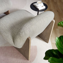 Load image into Gallery viewer, Loyal Boucle Fabric Accent Chair and Ottoman Set by Modway