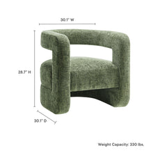 Load image into Gallery viewer, Jaylin Upholstered Chenille Accent Chair by Modway