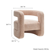 Load image into Gallery viewer, Jaylin Upholstered Chenille Accent Chair by Modway