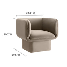 Load image into Gallery viewer, Tate Performance Velvet Accent Chair by Modway