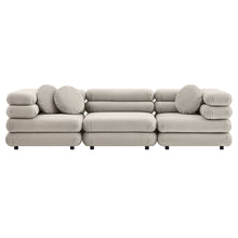 Load image into Gallery viewer, Jubilee 3-Piece Modular Performance Velvet Sectional Sofa by Modway