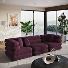 Load image into Gallery viewer, Jubilee 3-Piece Modular Performance Velvet Sectional Sofa by Modway