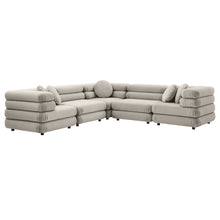 Load image into Gallery viewer, Jubilee 5-Piece Modular Performance Velvet Sectional Sofa by Modway