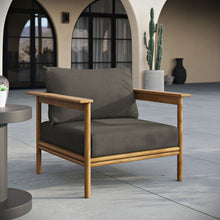 Load image into Gallery viewer, Wren Outdoor Patio Teak Wood Armchair by Modway