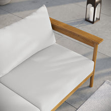 Load image into Gallery viewer, Wren Outdoor Patio Teak Wood Sofa by Modway