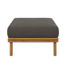 Load image into Gallery viewer, Wren Outdoor Patio Teak Wood Ottoman by Modway