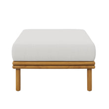 Load image into Gallery viewer, Wren Outdoor Patio Teak Wood Ottoman by Modway