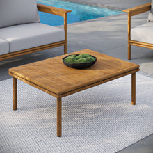 Load image into Gallery viewer, Wren Outdoor Patio Teak Wood Coffee Table by Modway