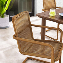 Load image into Gallery viewer, Abacus Outdoor Patio Wicker Dining Chairs Set of 2 by Modway