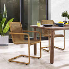 Load image into Gallery viewer, Abacus Outdoor Patio Wicker Dining Chairs Set of 2 by Modway