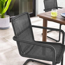 Load image into Gallery viewer, Abacus Outdoor Patio Wicker Dining Chairs Set of 2 by Modway
