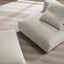 Load image into Gallery viewer, Solace Modular Upholstered Fabric Armless Chair and Ottoman Set by Modway