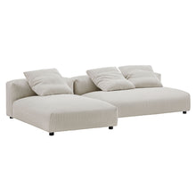 Load image into Gallery viewer, Solace 2-Piece Modular Corduroy Upholstered Sectional Sofa With Chaise by Modway
