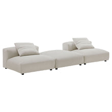 Load image into Gallery viewer, Solace 3-Piece Modular Corduroy Upholstered Sectional Sofa by Modway