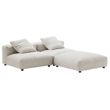 Load image into Gallery viewer, Solace 3-Piece Modular Corduroy Upholstered Sectional Sofa by Modway