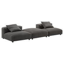 Load image into Gallery viewer, Solace 3-Piece Modular Upholstered Fabric Sectional Sofa by Modway