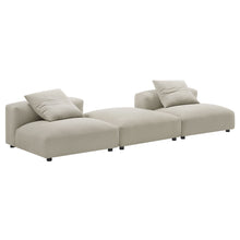 Load image into Gallery viewer, Solace 3-Piece Modular Upholstered Fabric Sectional Sofa by Modway