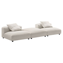 Load image into Gallery viewer, Solace 3-Piece Modular Upholstered Fabric Sectional Sofa by Modway