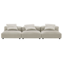 Load image into Gallery viewer, Solace 3-Piece Modular Upholstered Fabric Sofa by Modway