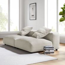 Load image into Gallery viewer, Solace 2-Piece Modular Upholstered Fabric Sofa by Modway