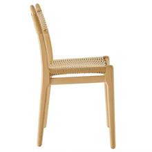 Load image into Gallery viewer, Wynn Rope and Wood Dining Side Chairs Set of 2 by Modway