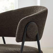 Load image into Gallery viewer, Nella Upholstered Heathered Chenille Dining Chairs Set of 2 by Modway