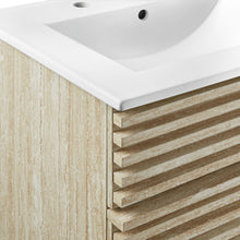 Load image into Gallery viewer, Render 24" Faux Travertine Bathroom Vanity With Sink by Modway