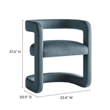 Load image into Gallery viewer, Winslow Barrel Performance Velvet Dining Chair by Modway