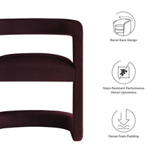 Load image into Gallery viewer, Winslow Barrel Performance Velvet Dining Chair by Modway