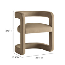 Load image into Gallery viewer, Winslow Barrel Performance Velvet Dining Chair by Modway