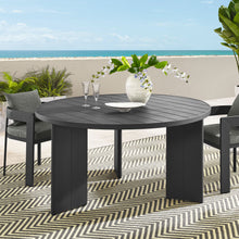 Load image into Gallery viewer, Tahoe Round Outdoor Patio Aluminum Dining Table by Modway