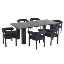 Load image into Gallery viewer, Nautica 7-Piece Rectangular Outdoor Patio Aluminum Dining Table and Chairs Set by Modway