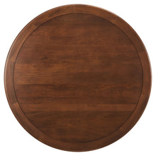 Load image into Gallery viewer, Lippa 60" Round Pedestal Solid Wood and Metal Dining Table by Modway