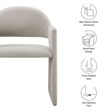 Load image into Gallery viewer, Talia Upholstered Fabric Dining Armchair by Modway