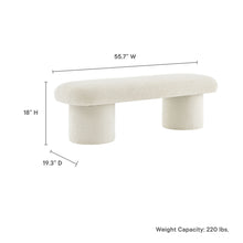Load image into Gallery viewer, Orla Chenille Upholstered Bench by Modway