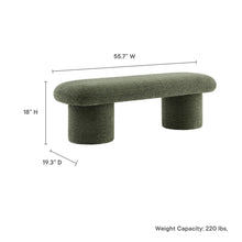 Load image into Gallery viewer, Orla Chenille Upholstered Bench by Modway