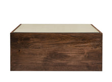 Load image into Gallery viewer, Truett Square Wood Rattan Coffee Table by Modway