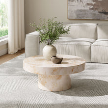 Load image into Gallery viewer, Alora Indoor - Outdoor Patio Concrete Round Coffee Table by Modway