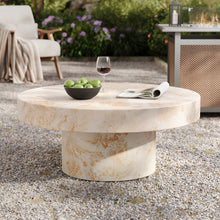 Load image into Gallery viewer, Alora Indoor - Outdoor Patio Concrete Round Coffee Table by Modway