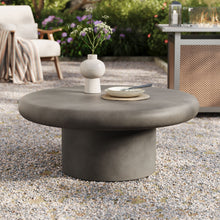 Load image into Gallery viewer, Argos Indoor - Outdoor Patio Concrete Round Coffee Table by Modway