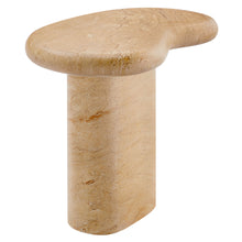 Load image into Gallery viewer, Elowen Indoor - Outdoor Patio Textured Faux Travertine Side Table by Modway