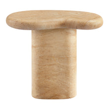 Load image into Gallery viewer, Elowen Indoor - Outdoor Patio Textured Faux Travertine Side Table by Modway