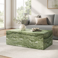 Load image into Gallery viewer, Jordana Square Plinth Indoor - Outdoor Patio Concrete Coffee Table by Modway