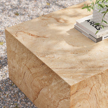 Load image into Gallery viewer, Jordana Square Plinth Indoor - Outdoor Patio Concrete Coffee Table by Modway